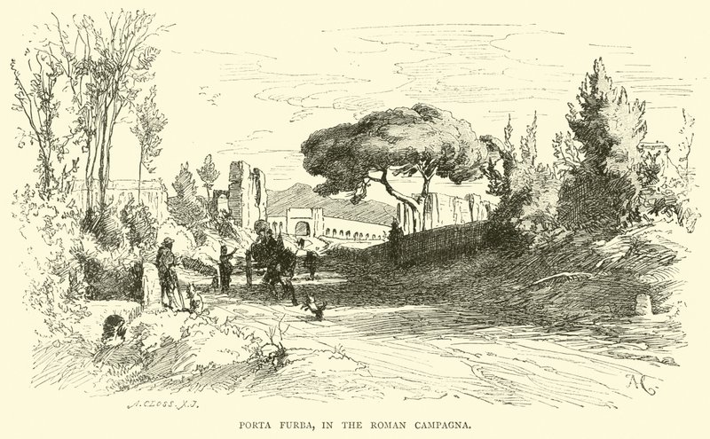 Porta Furba，位于罗马坎帕尼亚 作者 英语学校