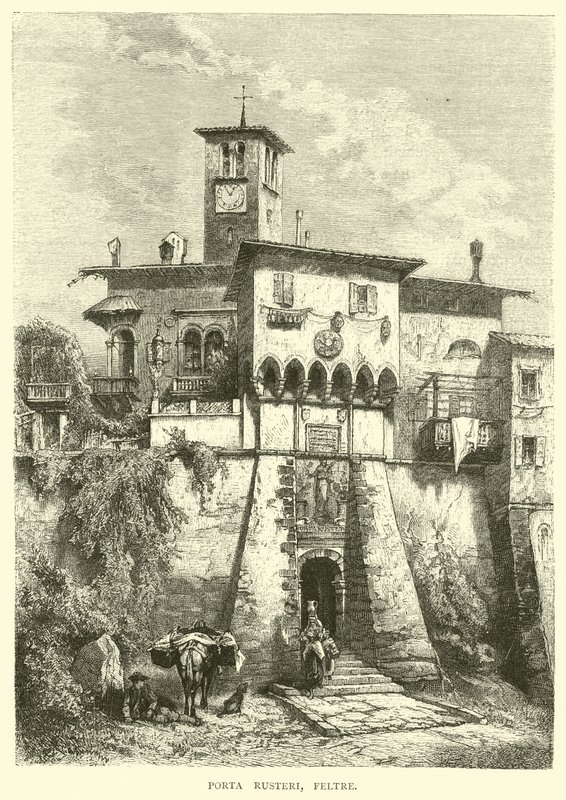 Porta Rusteri，Feltre 作者 英语学校