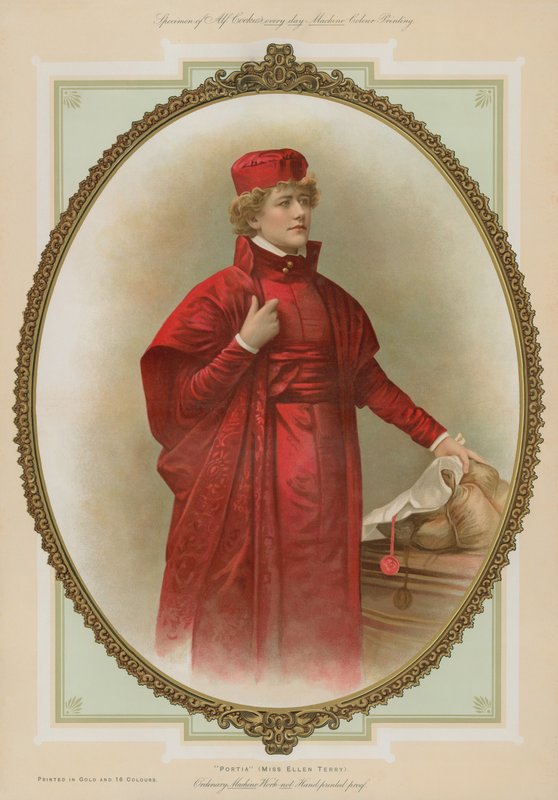 Portia，Ellen Terry小姐 作者 英语学校