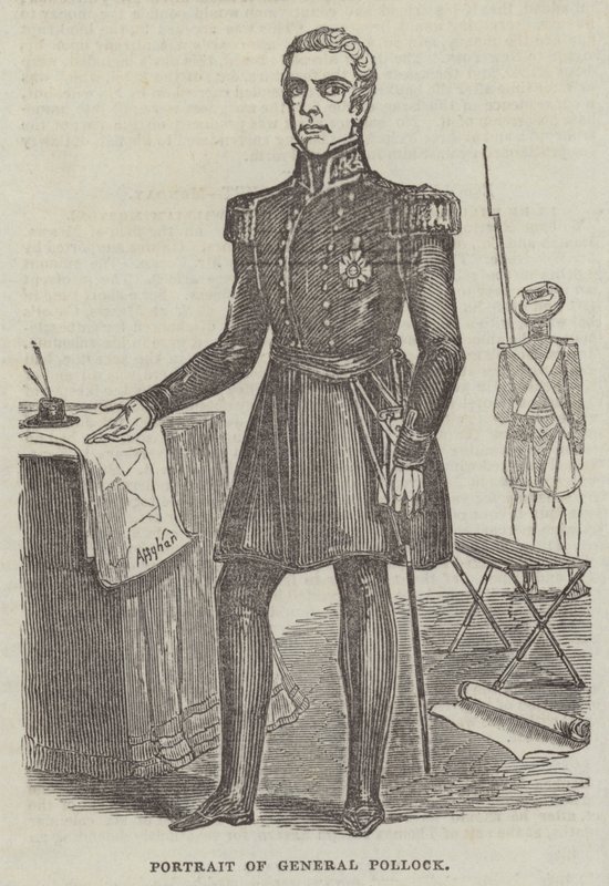 波洛克将军肖像（雕刻） 作者 英语学校