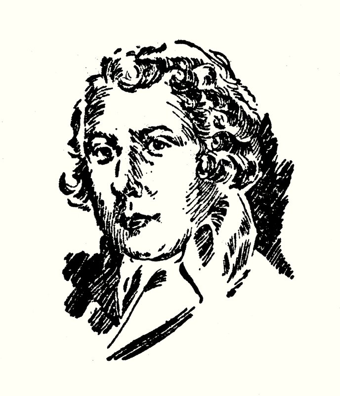 理查德-布林斯利-谢里丹肖像（石版画） 作者 英语学校