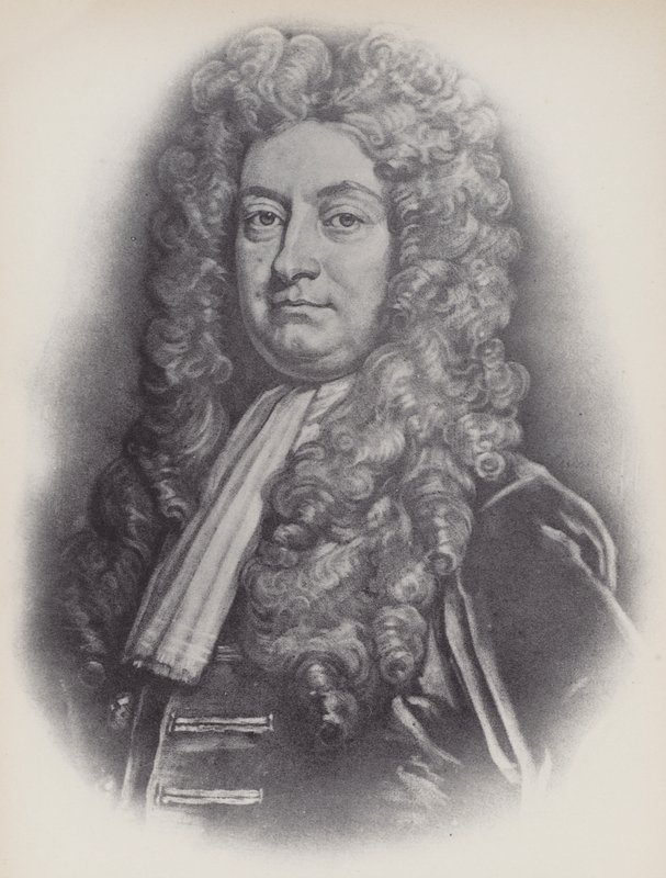 Portrait of Sir Hans Sloane, after the painting by Kneller (litho) 作者 英语学校