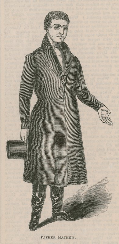 Theobald Mathew的肖像 作者 英语学校