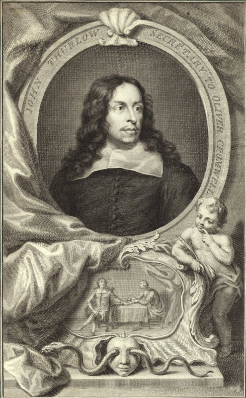 John Thurloe的肖像 作者 英语学校