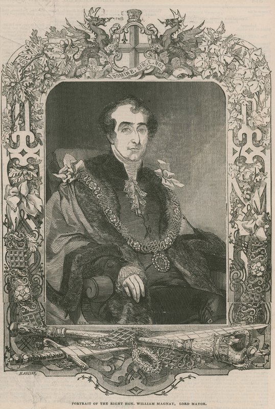 市长Lord William Magnay先生的肖像 作者 英语学校