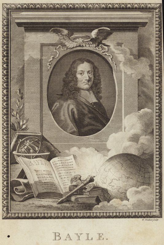 Pierre Bayle的肖像 作者 英语学校