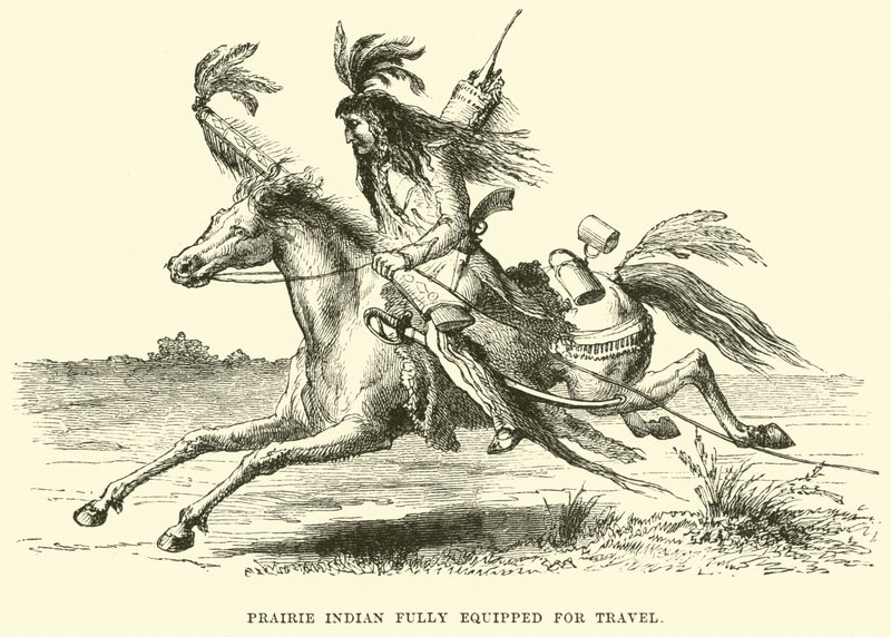 Prairie Indian旅行装备齐全 作者 英语学校