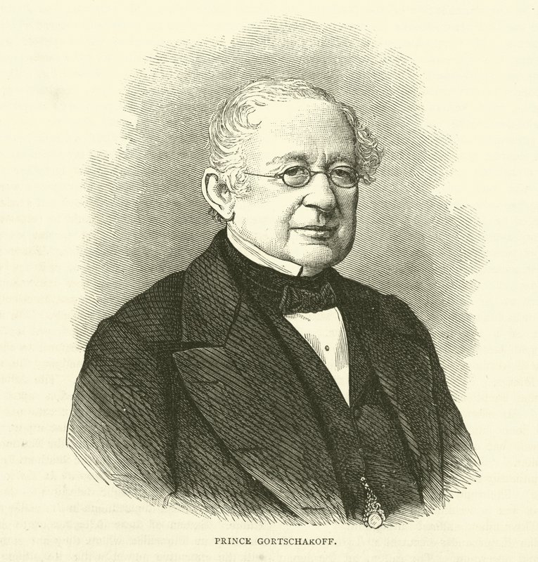 Prince Gortschakoff，1870年11月 作者 英语学校