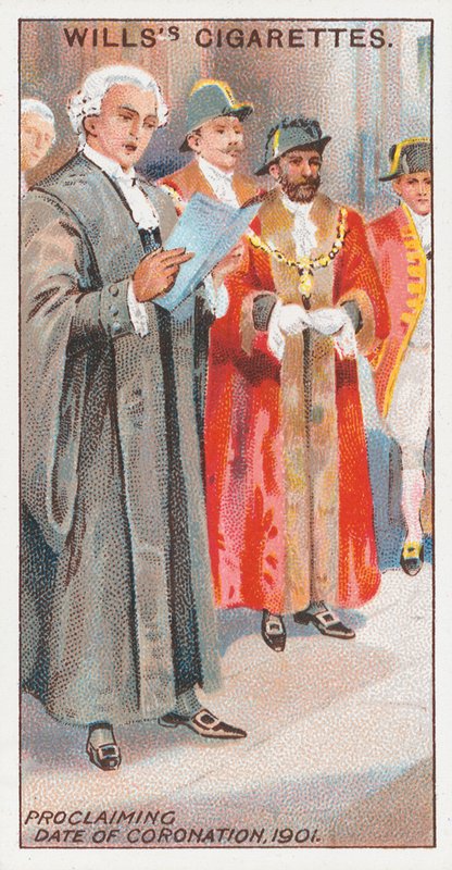 宣布加冕日期，1901年 作者 英语学校