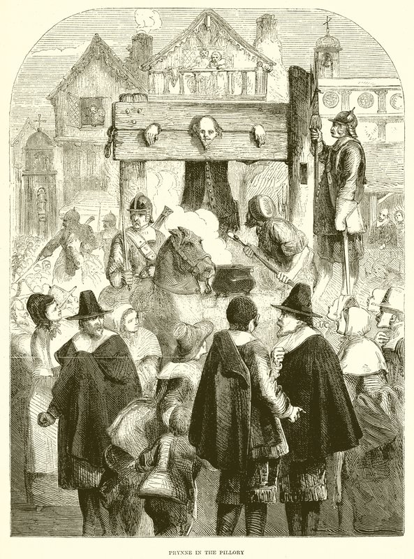 Prynne在Pillory 作者 英语学校