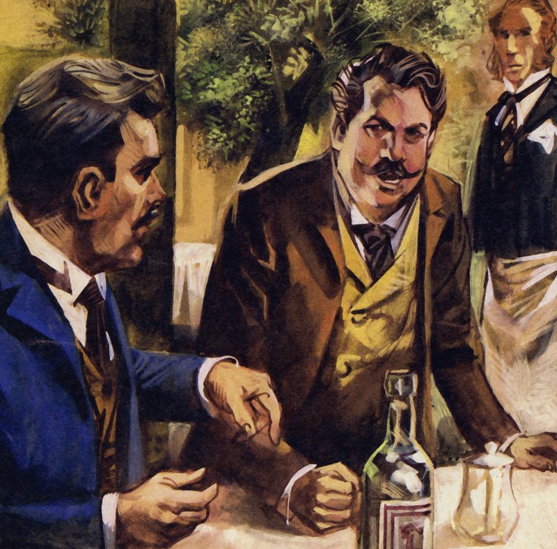 Puccini与Ruggiero Leoncavallo在La Vie Boheme上猛烈争吵 作者 英语学校
