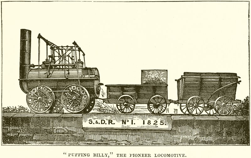 Puffing Billy，先锋机车 作者 英语学校