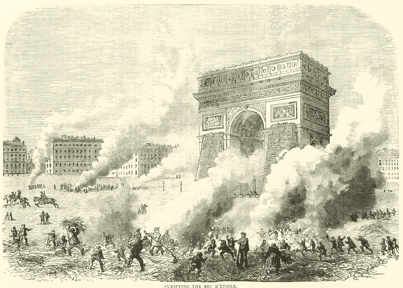 净化弧dEtoile，1871年3月 作者 英语学校