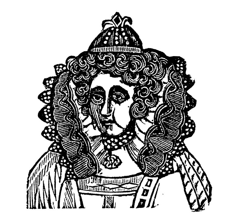 伊丽莎白一世女王（木刻 作者 英语学校