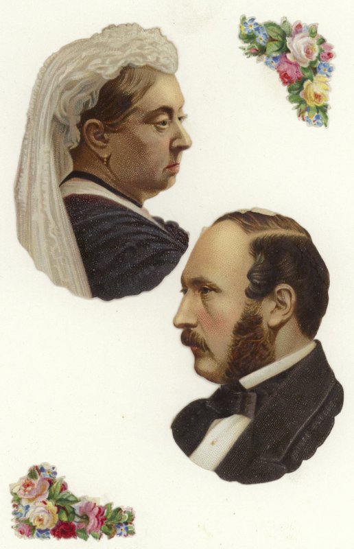 Victoria Queen和Prince Albert 作者 英语学校