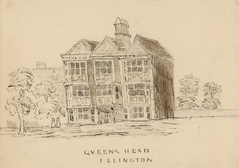 Queens Head，Islington，伦敦（纸上墨水） 作者 英语学校