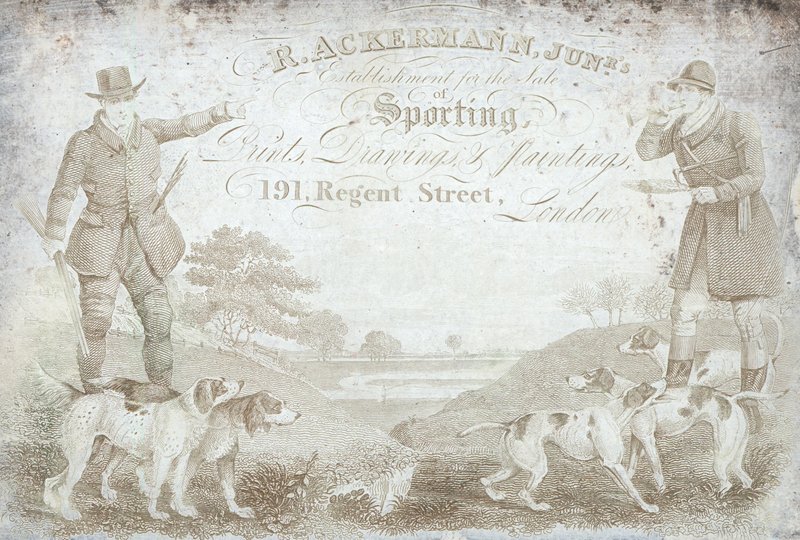 R Ackermann，Junior，191 Regent Street，交易卡 作者 英语学校