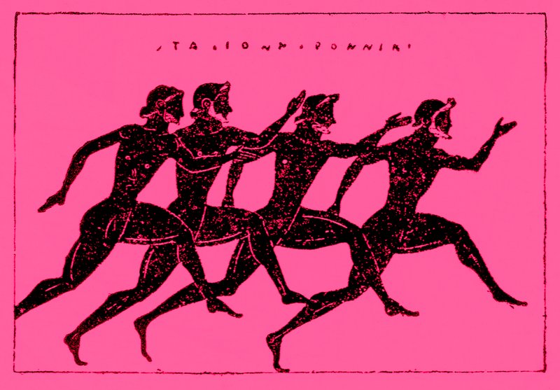 种族，插图来自希腊历史的Victor Duruy，1890年（数字增强图像） 作者 英语学校