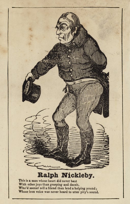 来自Nicholas Nickleby的Ralph Nickleby 作者 英语学校