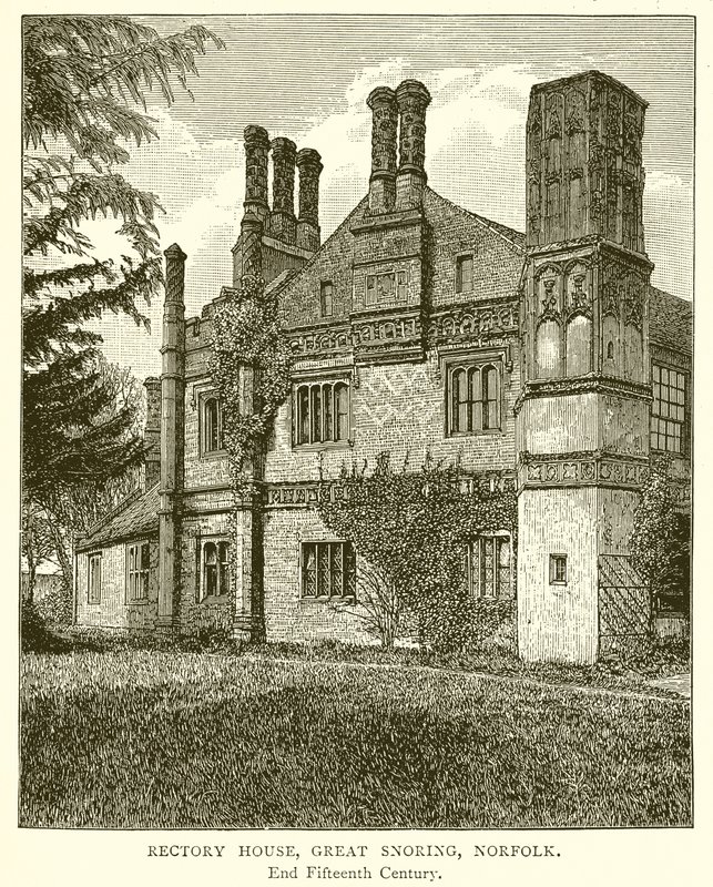 Rectory House，Great Snoring，Norfolk 作者 英语学校