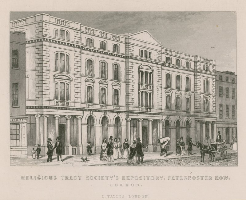Religious Tract Societys Repository，Paternoster Row，London 作者 英语学校