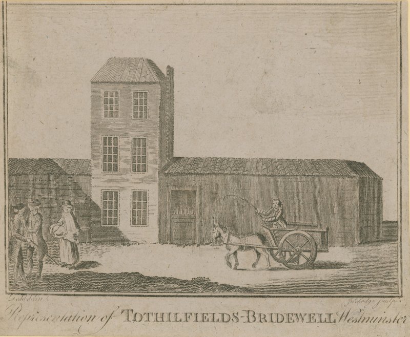 Tothill Fields Bridewell的代表 作者 英语学校