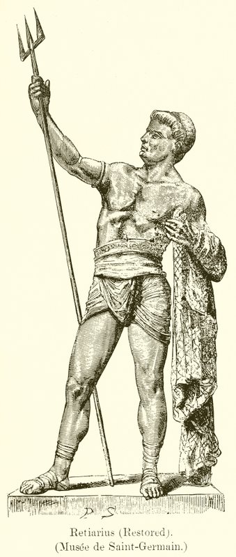 Retiarius（已恢复） （圣日耳曼博物馆） 作者 英语学校