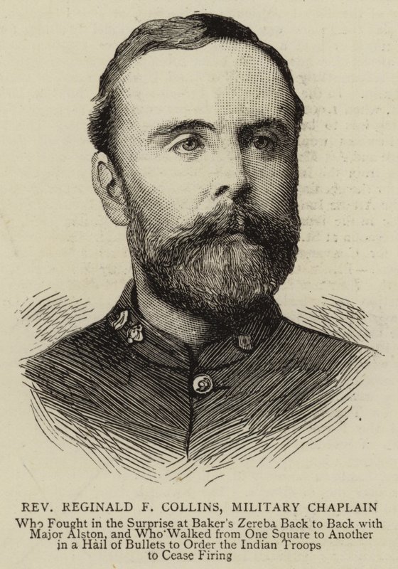 Reginald F Collins 牧师，军事牧师（雕刻） 作者 英语学校