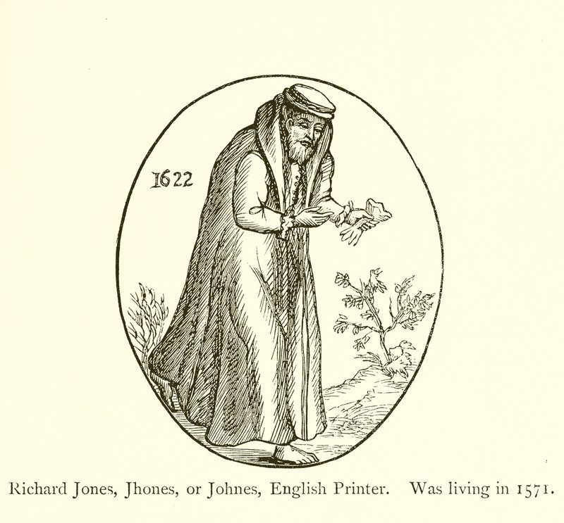 理查德琼斯，Jhones，或Johnes，英文打印机，生活在1571年 作者 英语学校