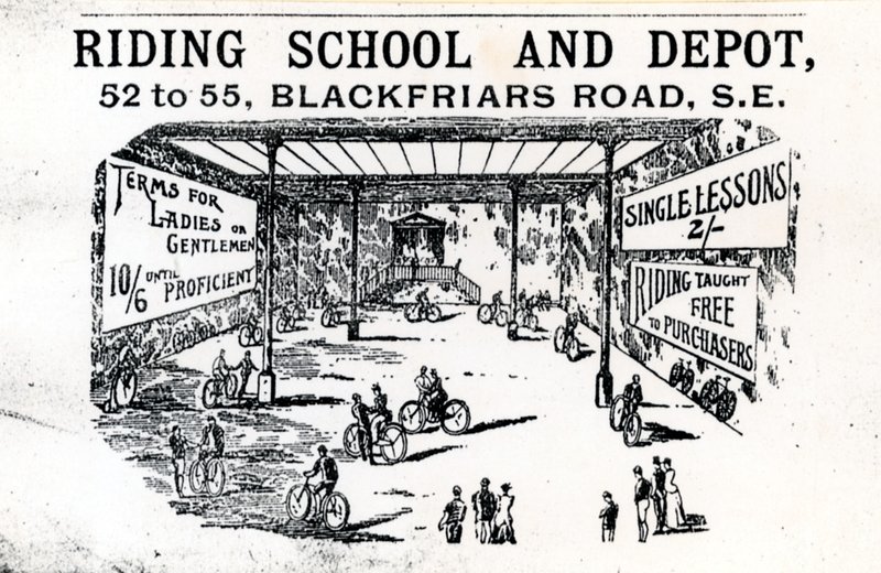 骑马学校和车厂，Blackfriars Road 作者 英语学校