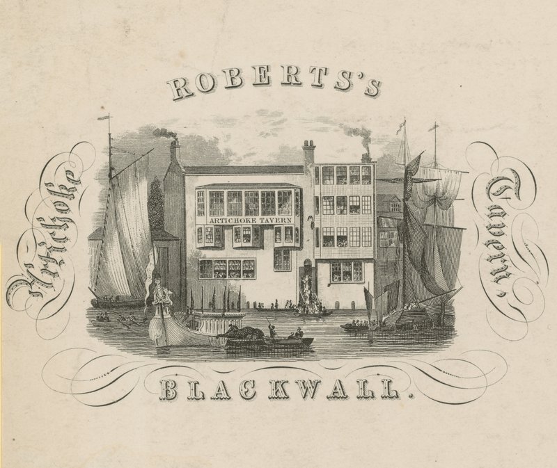 Robertss Artichoke Tavern，Blackwall，伦敦 作者 英语学校