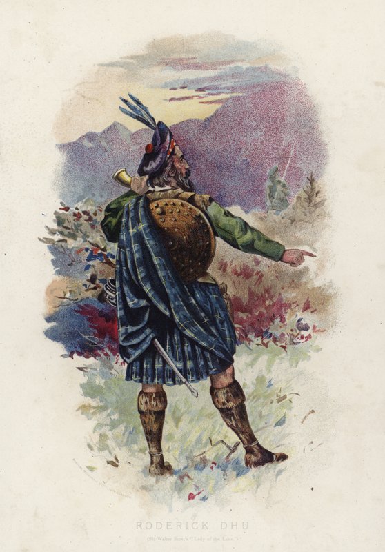 Roderick Dhu，来自Lake Walter Scotts爵士 作者 英语学校