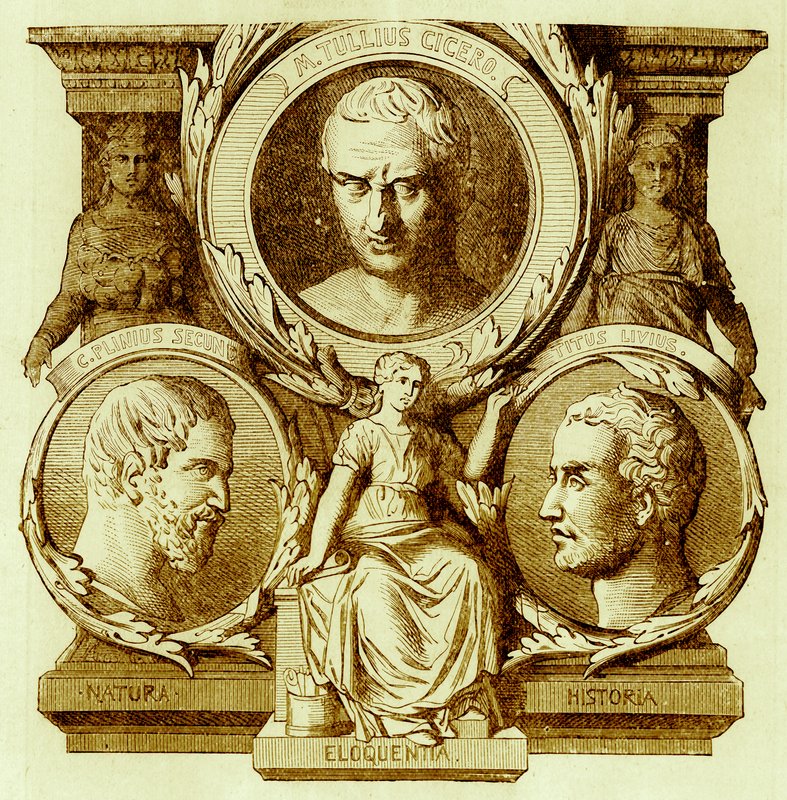 罗马文学，Victor Duruy的罗马历史插图，1884年出版（数字增强图像） 作者 英语学校