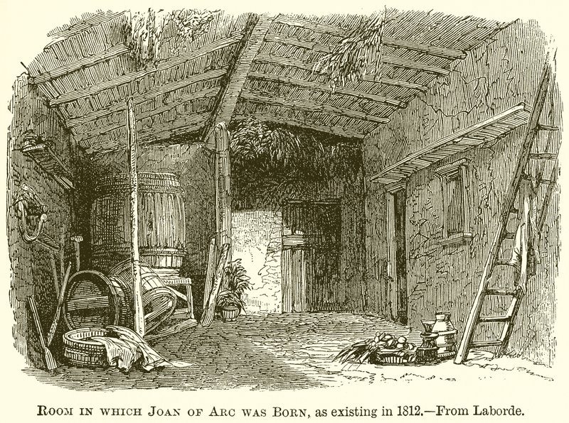 Joan of Arc出生于1812年的房间 作者 英语学校