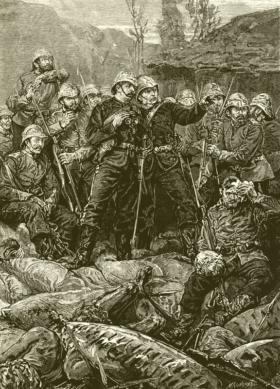 Rorkes Drift：袭击发生后的早晨 作者 英语学校