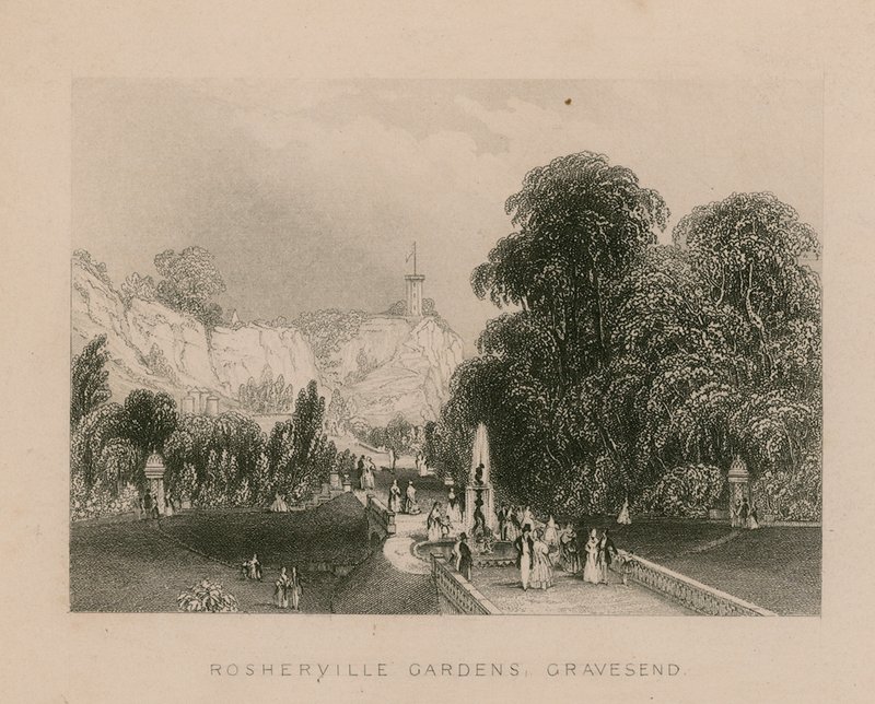 Rosherville Gardens，Gravesend 作者 英语学校