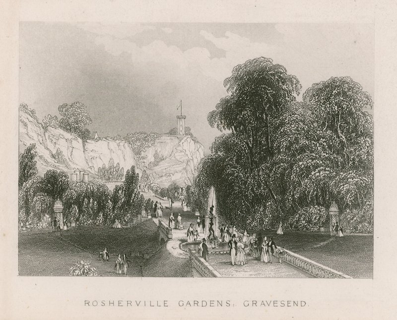 Rosherville Gardens，Gravesend 作者 英语学校