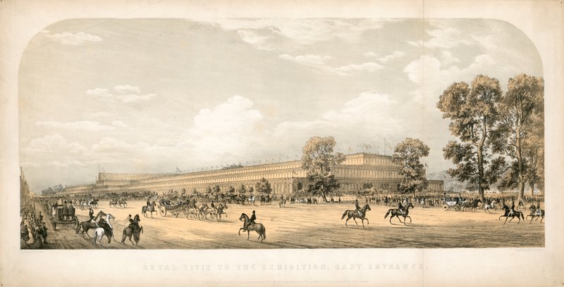 1851年东入口皇家参观 作者 英语学校