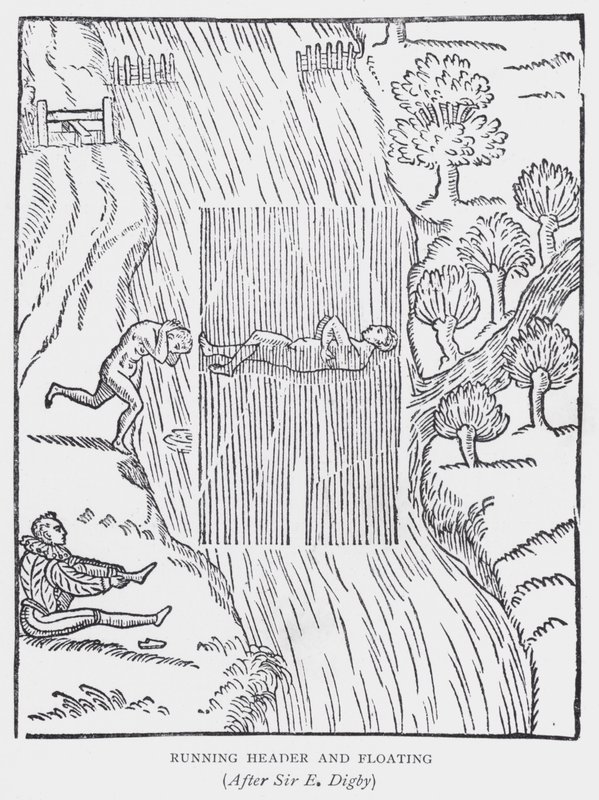 在 E Digby 爵士（石版画）之后跑头和浮动 作者 英语学校