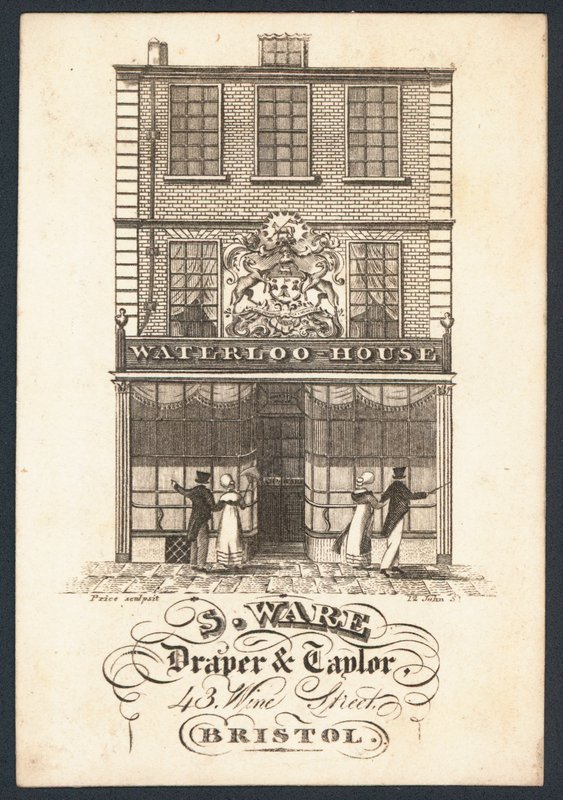 S Ware，布料和裁缝，交易卡 作者 英语学校