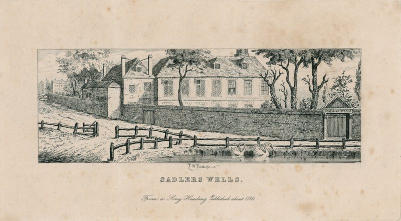 Sadlers Wells，在被Musick House and Spa取代之前 作者 英语学校