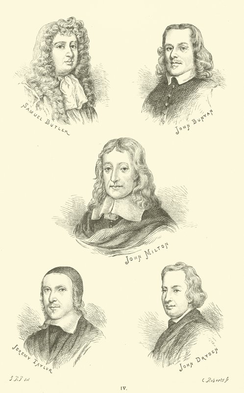 Samuel Butler，John Bunyan，John Milton，Jeremy Taylor，John Dryden 作者 英语学校