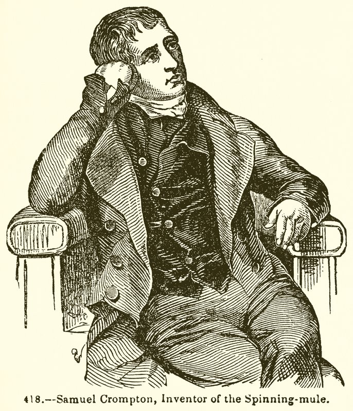 纺纱骡子的发明者Samuel Crompton 作者 英语学校