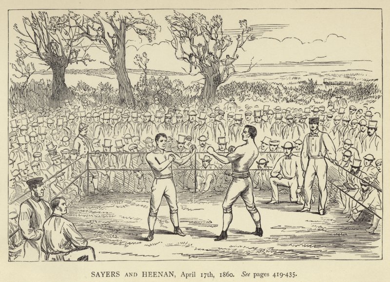 Sayers和Heenan，1860年4月17日 作者 英语学校