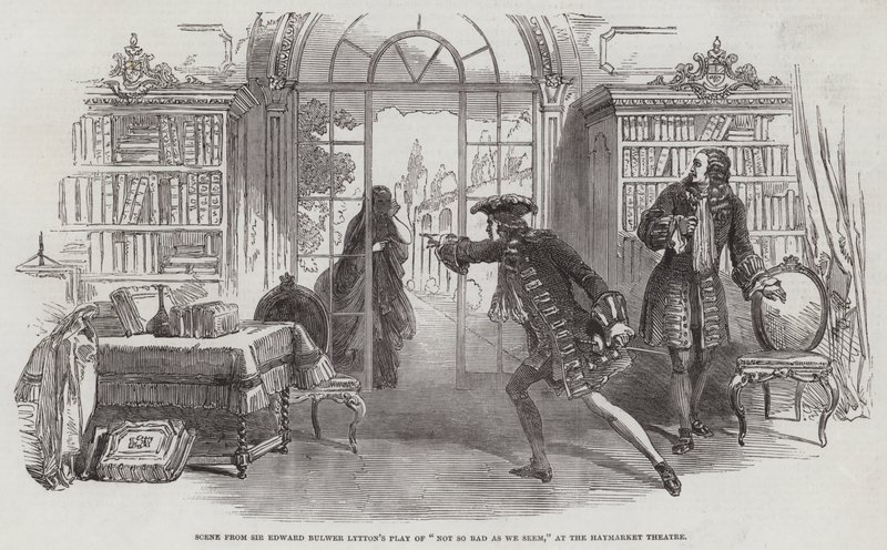 Scene from Sir Edward Bulwer Lytton