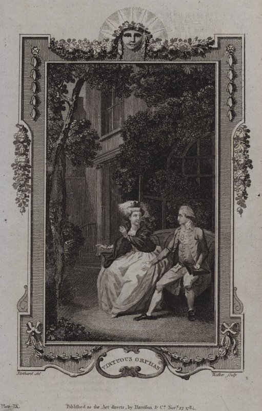 来自The Virtuous Orphan的场景，来自Mary Collyer 作者 英语学校
