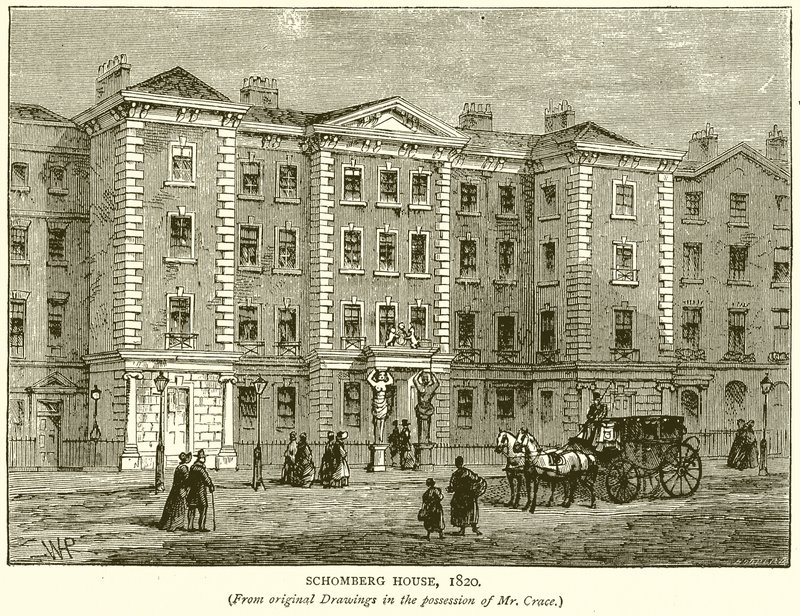 Schomberg House，1820 作者 英语学校
