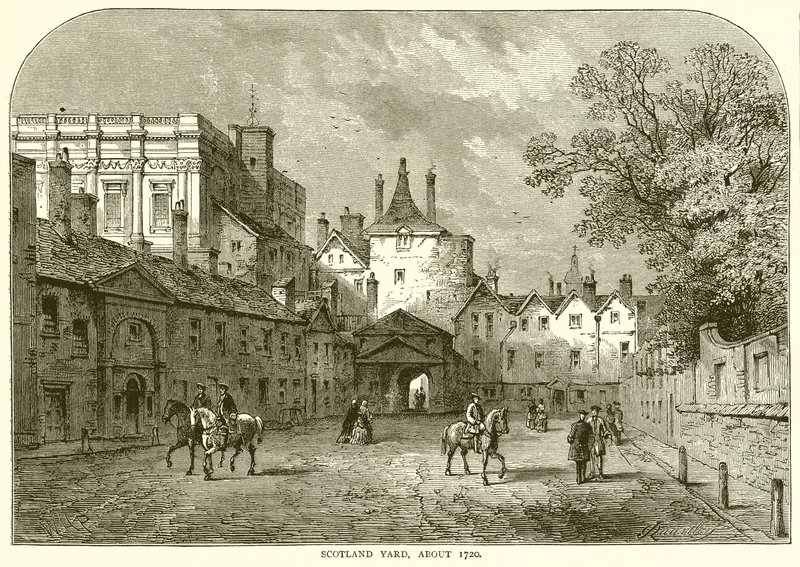苏格兰场，约1720年 作者 英语学校