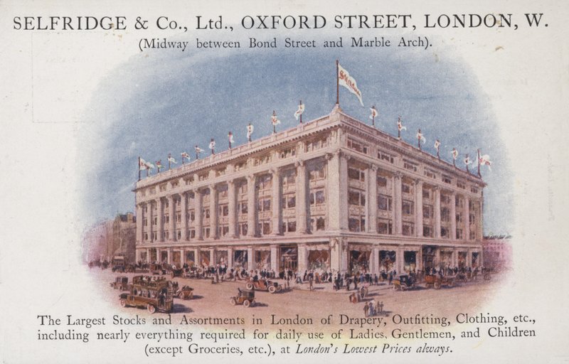 Selfridge and Company Limited，牛津街，伦敦，西 作者 英语学校
