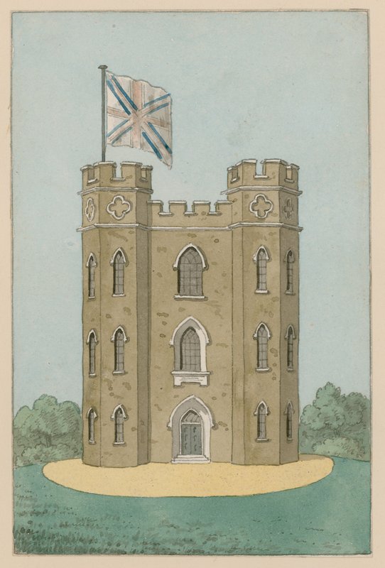 射手山的Severndroog城堡 作者 英语学校